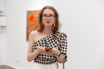Люся Воронова фотографии с выставки Мозаичность 207